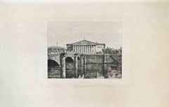 Chambre des Députés - Etching by Alfred Cadart  - 1870s