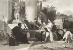"Socrates Instructing Alcibiades" Depiction of Ancient Greek Scene