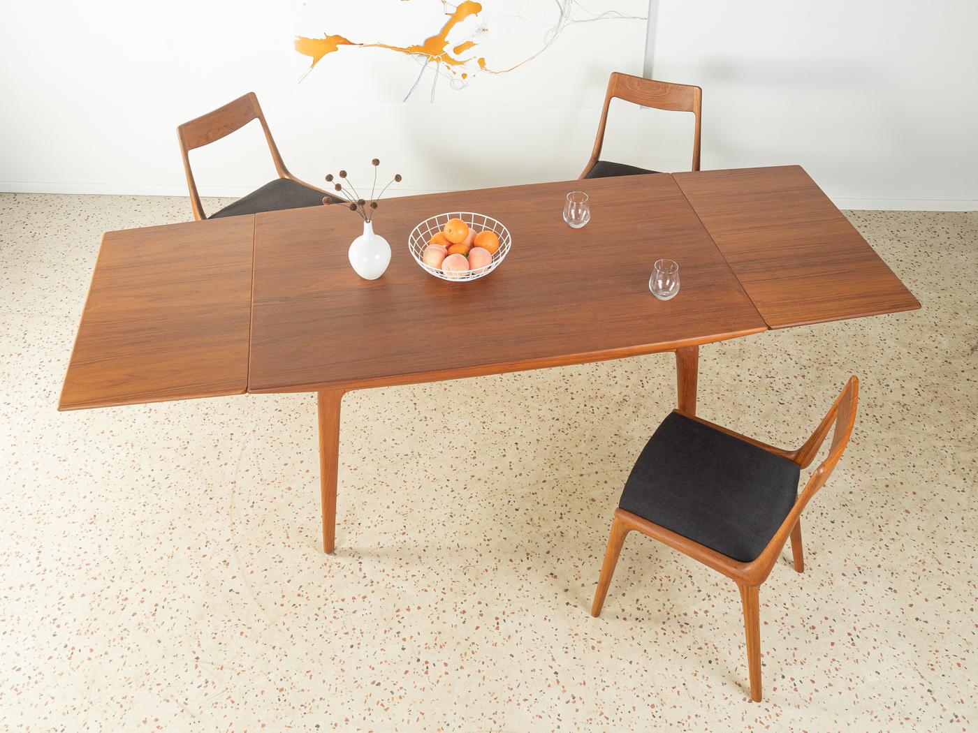 Danish Alfred Christensen Boomerang Model 371 Dining Table