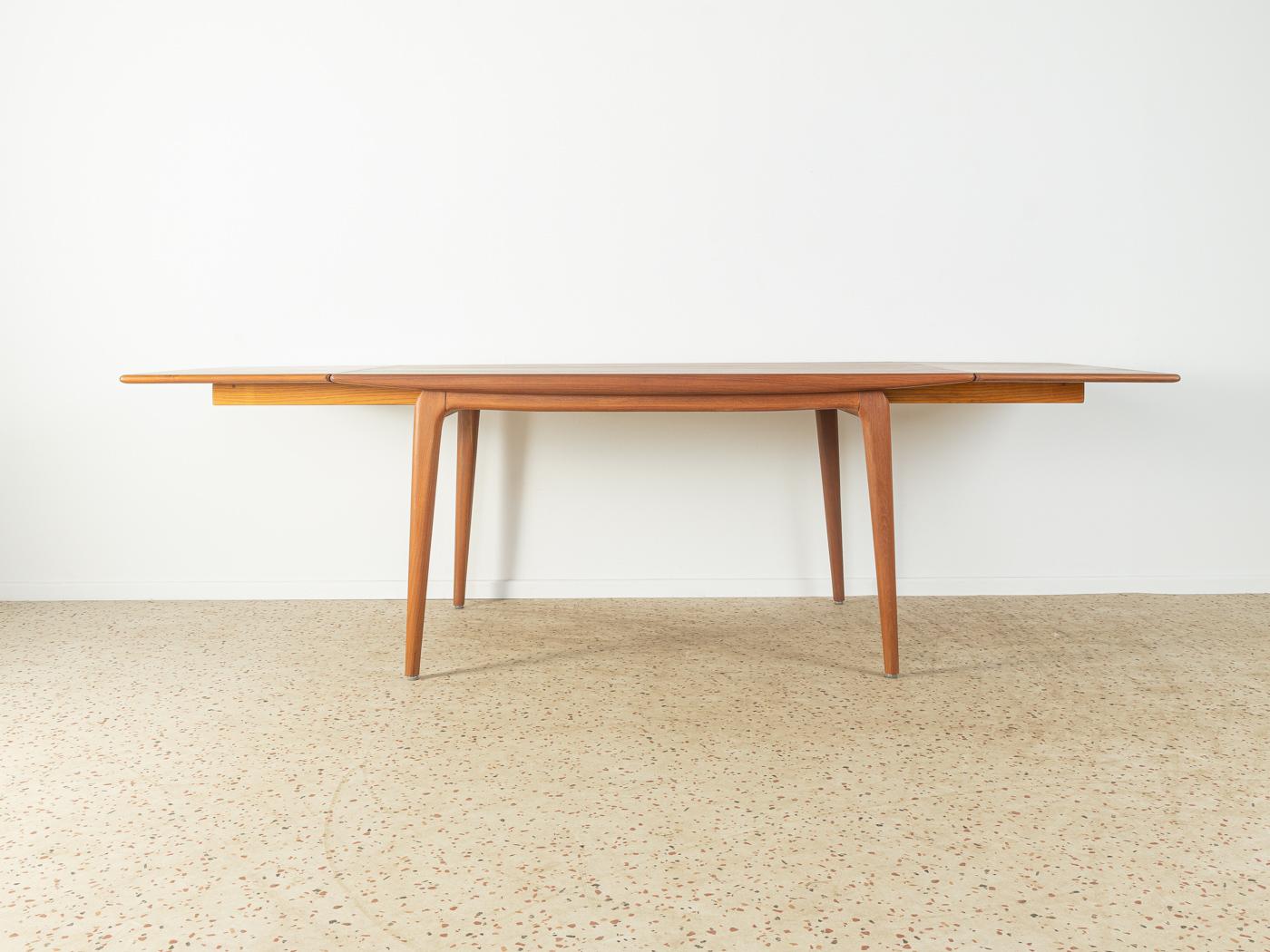 Teak Alfred Christensen Boomerang Model 371 Dining Table