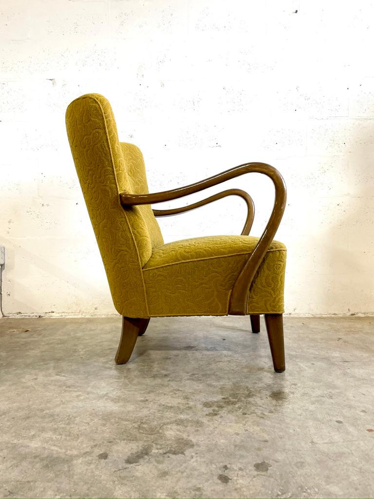 20ième siècle Chaise longue danoise Alfred Christensen des années 1940 en vente