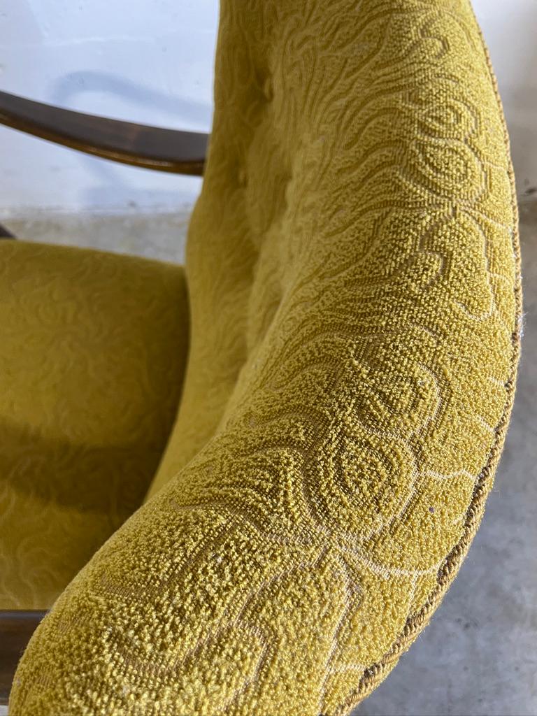 Tissu Chaise longue danoise Alfred Christensen des années 1940 en vente