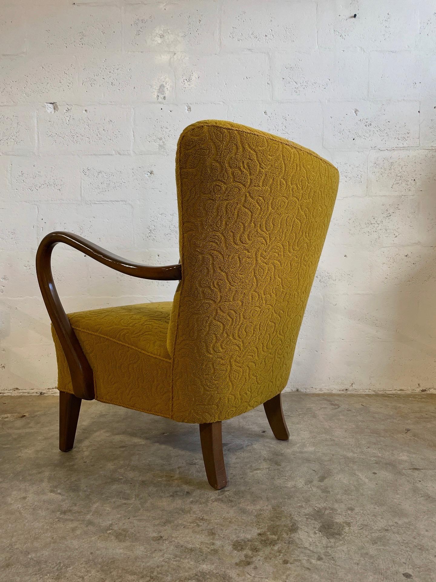 Chaise longue danoise Alfred Christensen des années 1940 en vente 1