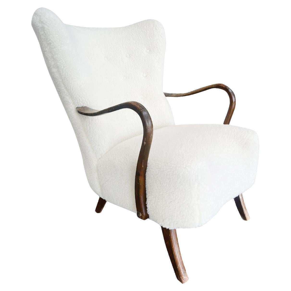 Alfred Christensen Danish Modern Lounge Chair