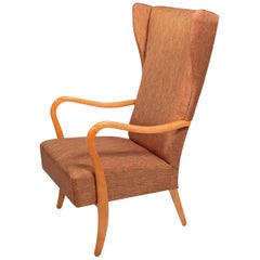 Alfred Christensen Easy Chair for Slagelse Møbelværk, 1940s