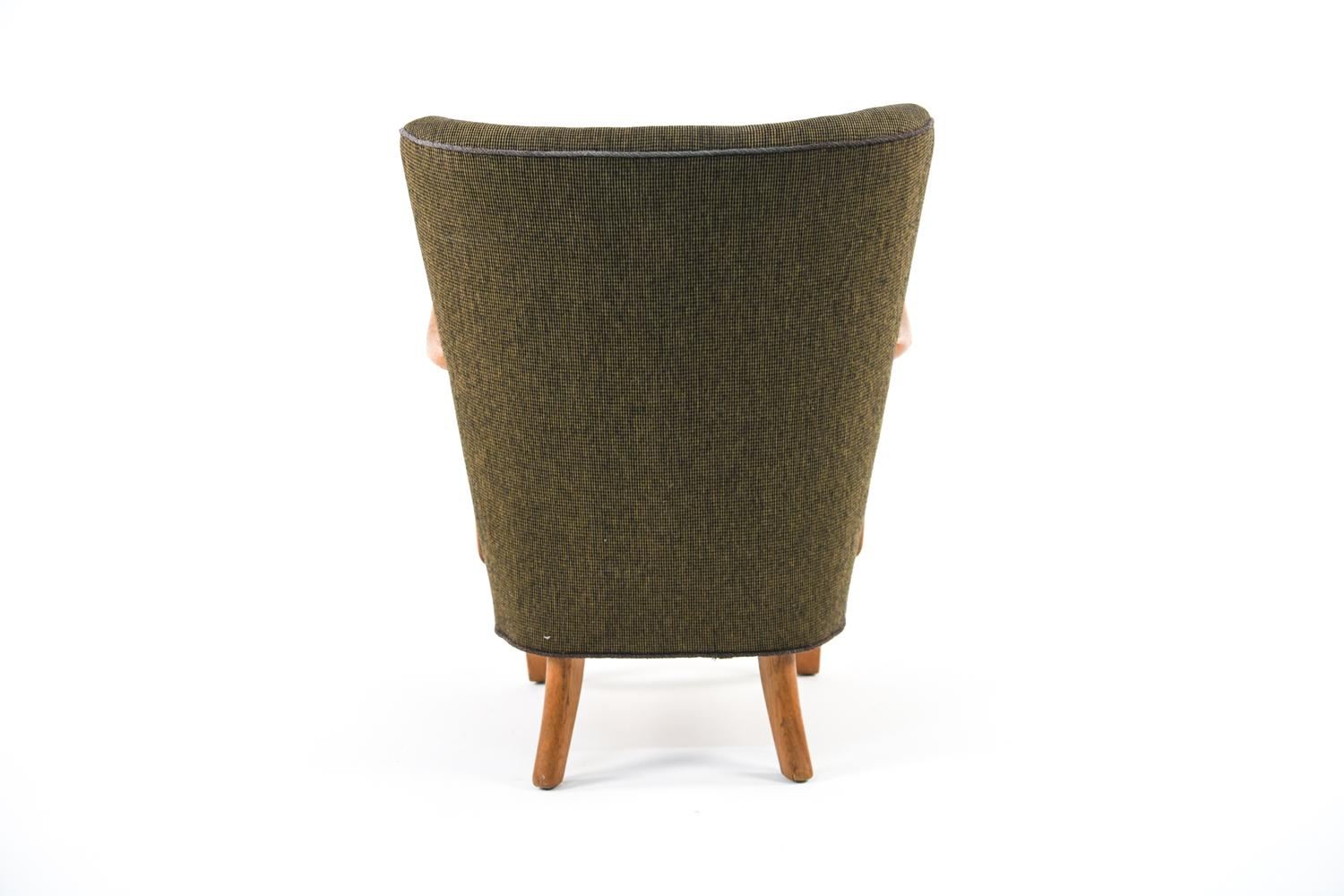 Alfred Christensen for Slagelse Easy Chair, Denmark, 1940's 6