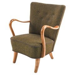 Alfred Christensen for Slagelse Easy Chair, Denmark, 1940's