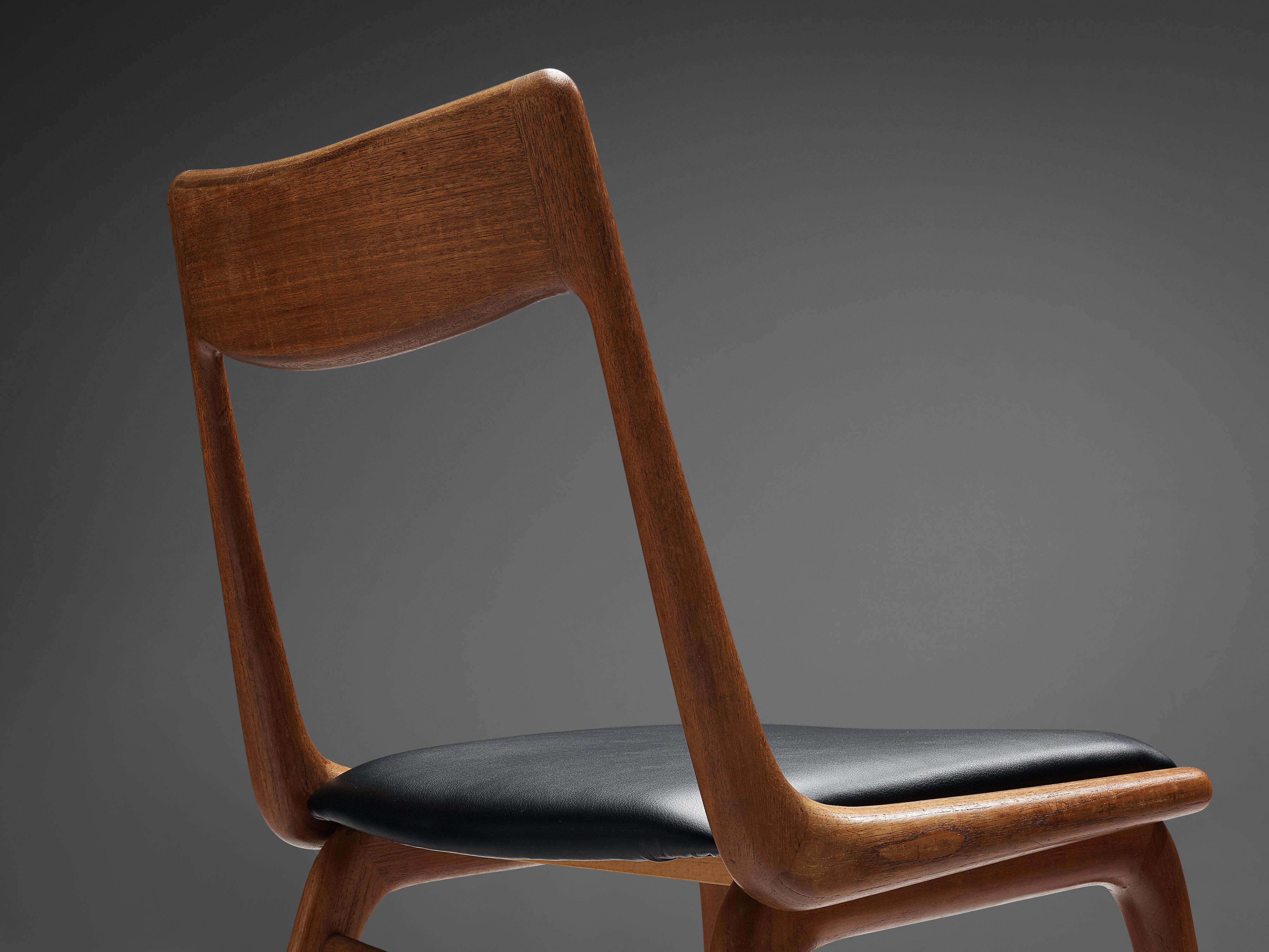 boomerang dining chair