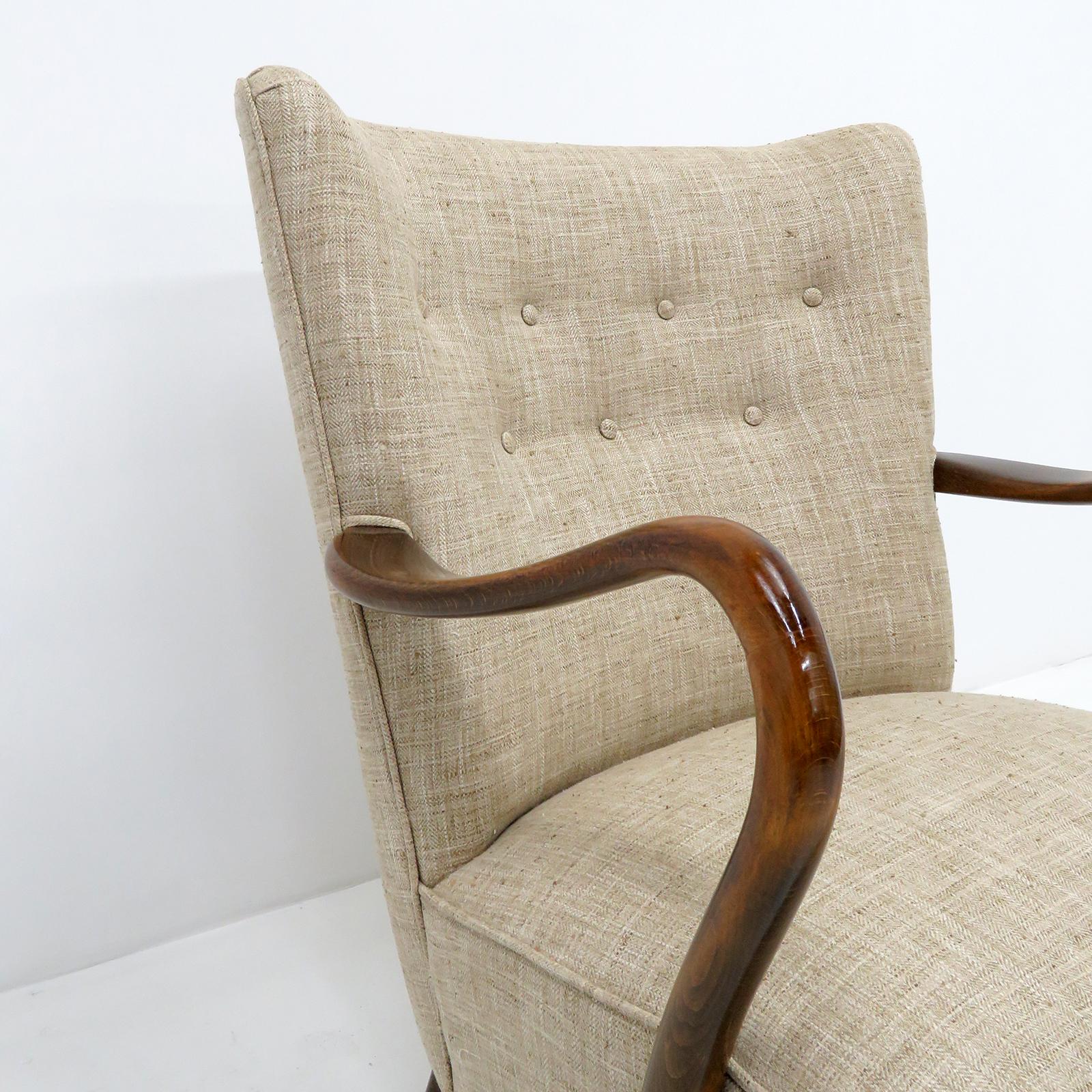 Alfred Christensen Lounge Chair, 1950 For Sale 2