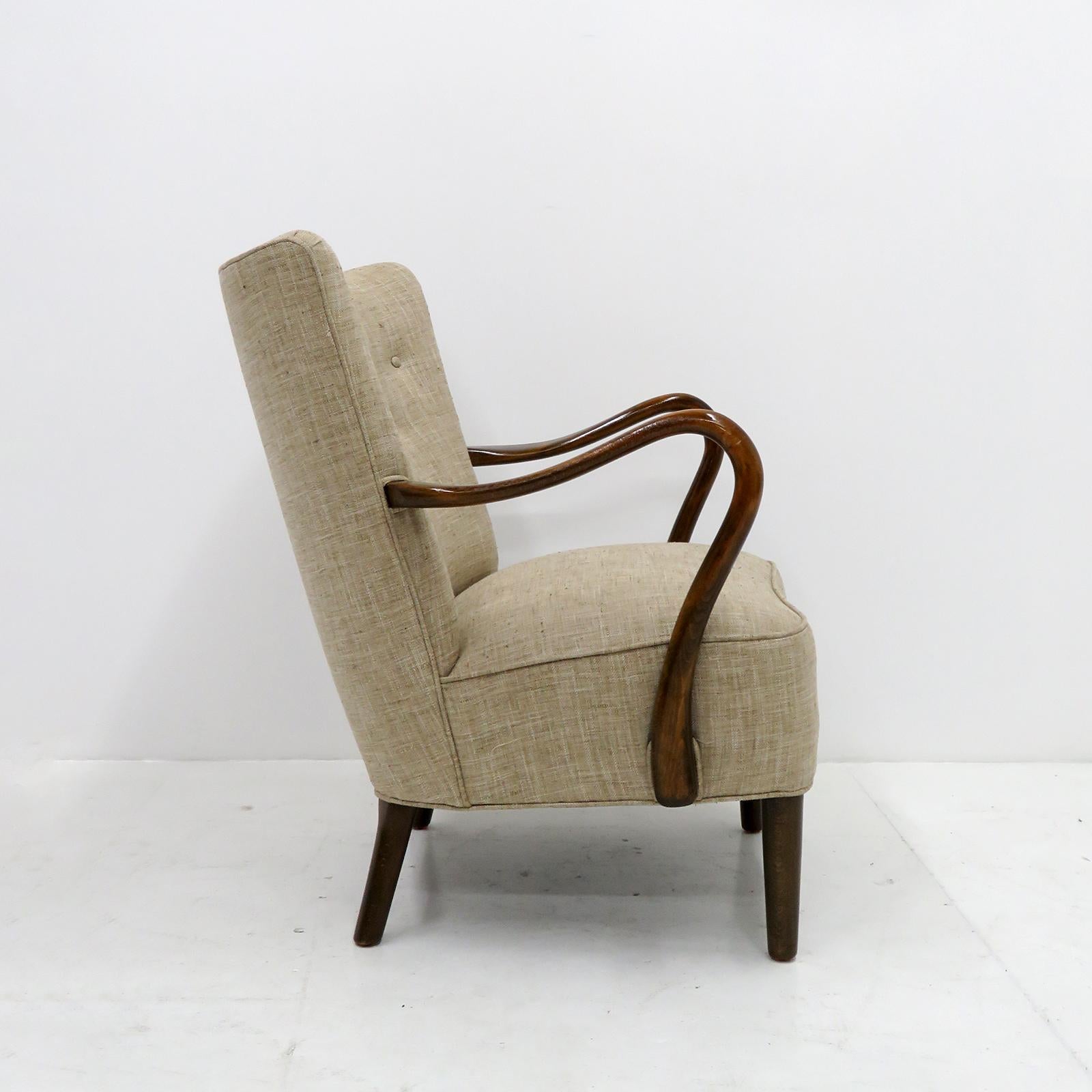 Alfred Christensen Lounge Chair, 1950 For Sale 1