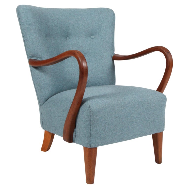 Alfred Christensen Lounge Chair, 1940s, offered by Another Classic ApS