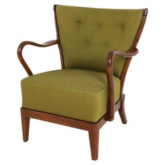 Alfred Christensen Model 166 Lounge Chair for Slagelse Möbelfabrik