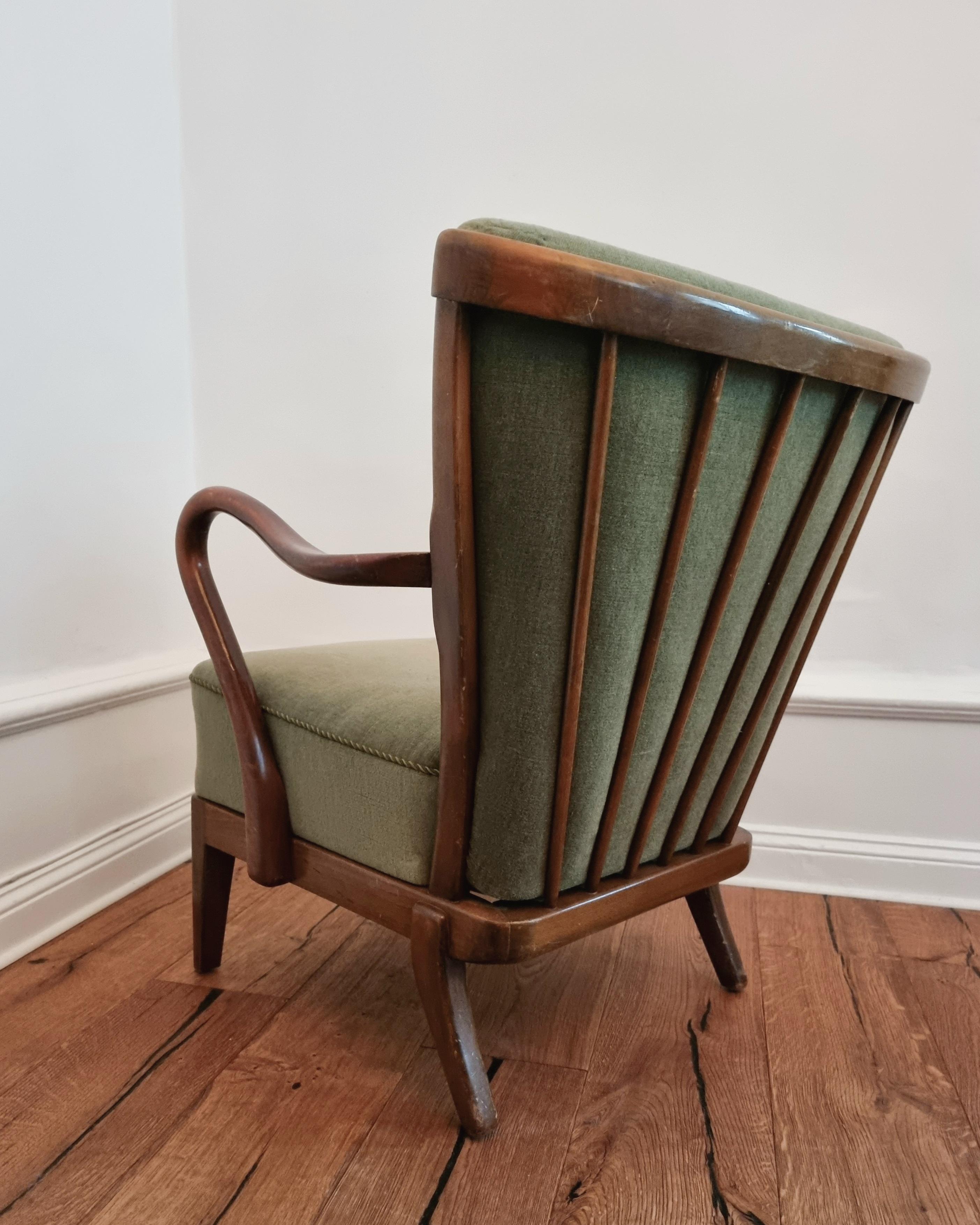 Mid-20th Century Alfred Christensen, Modern Classic Easy Chair, Midcentury /Scandinavian Modern