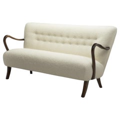 Dreisitziges Sofa von Christensen für Slagelse Mbelfabrik, Dänemark, 1940er Jahre