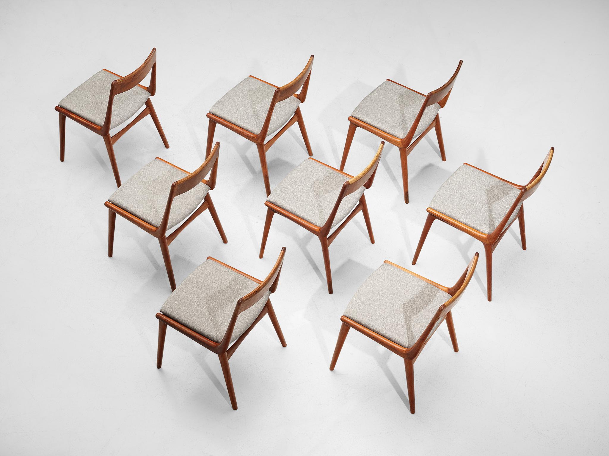 Danish Alfred Christiansen 'Boomerang' Chairs