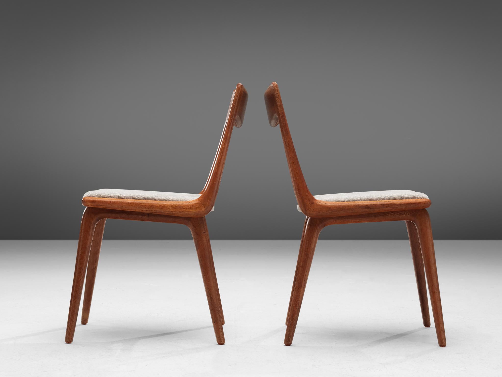 Alfred Christiansen 'Boomerang' Chairs 1