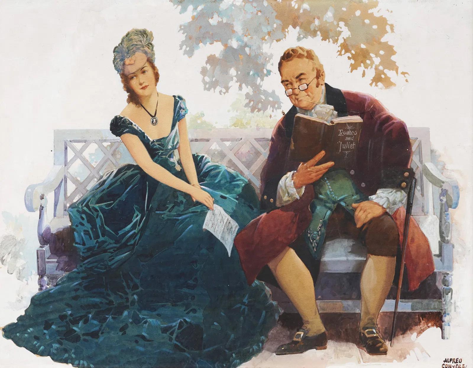Illustrazione americana firmata 