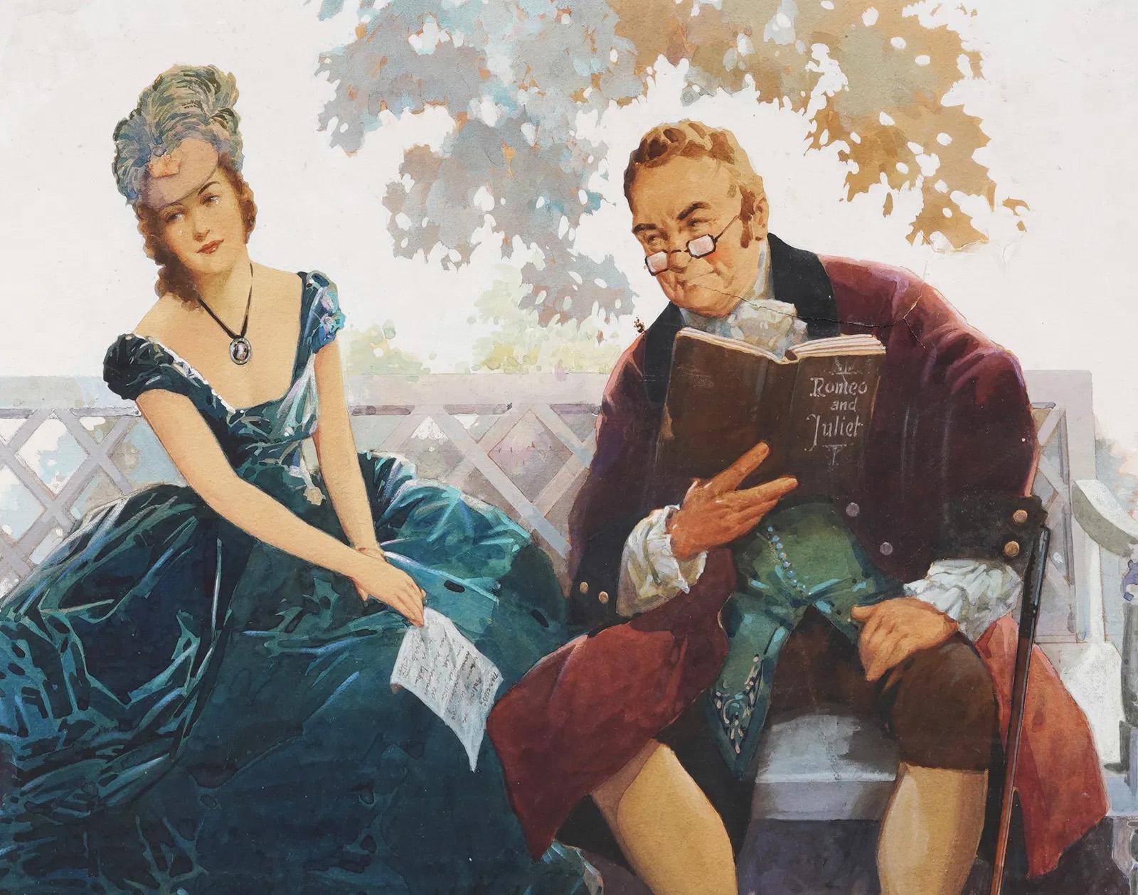 Illustrazione americana firmata 