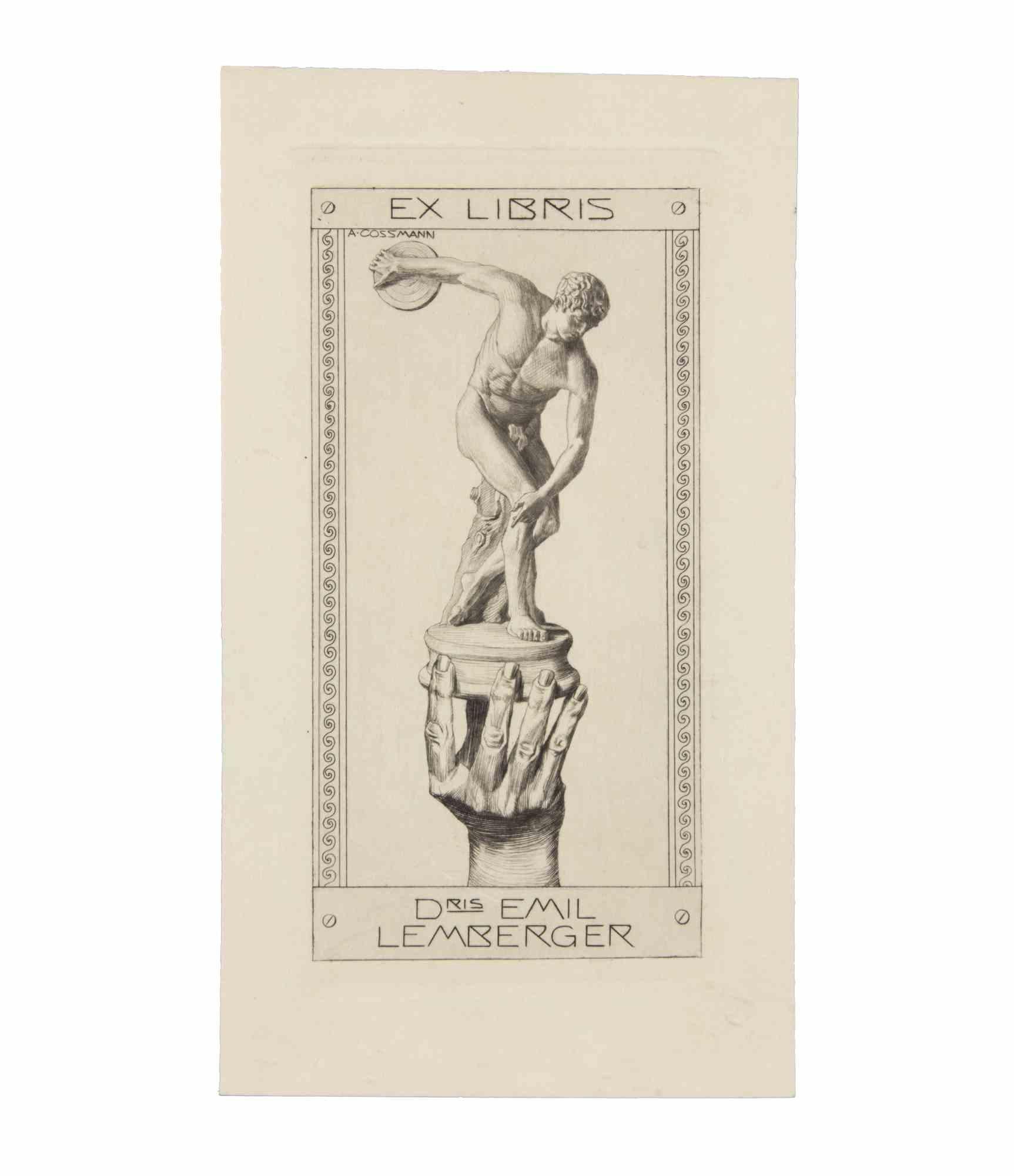 Radierung von Alfred Cossmann (1870-1951) aus dem frühen 20. Jahrhundert.

Nicht unterzeichnet.

Sehr guter Zustand.