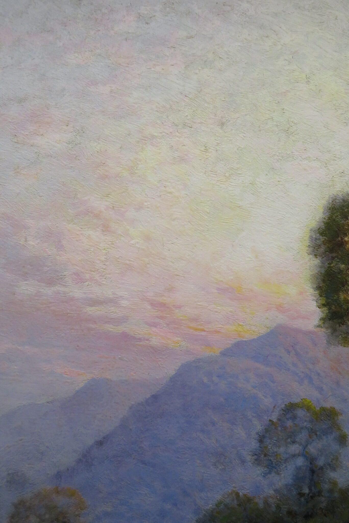 Alfred De Breanski (1877-1957) FINE ANTIQUE Irish Oil Painting SUNSET KILLARNEY 1