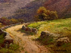 "At Grange, Barrowdale", Alfred De Breanksi Jr., Impressionist Landscape