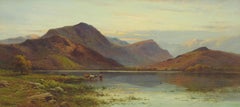 "Autumn Evening, Ullswater", Alfred De Breanksi Jr., Impressionist Landscape