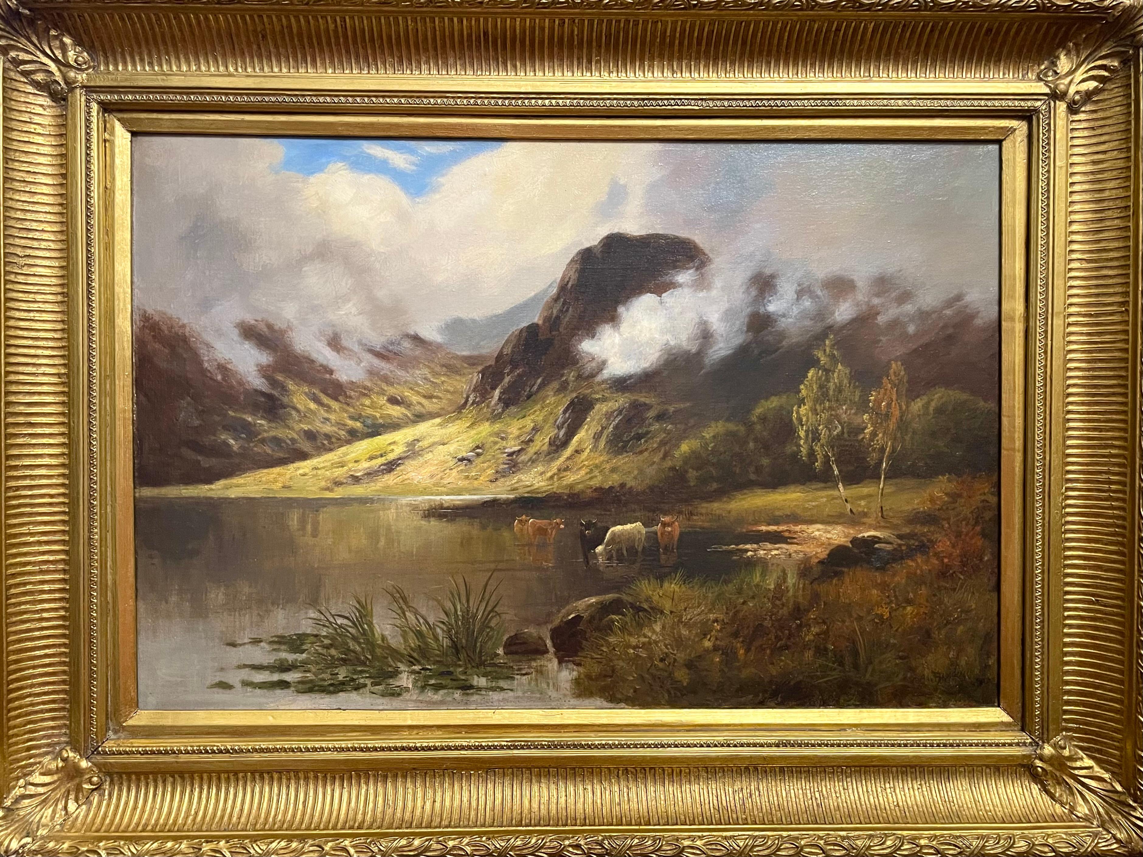 Landscape Painting Alfred de Breanski Jnr. - Les Trossachs, Écosse
