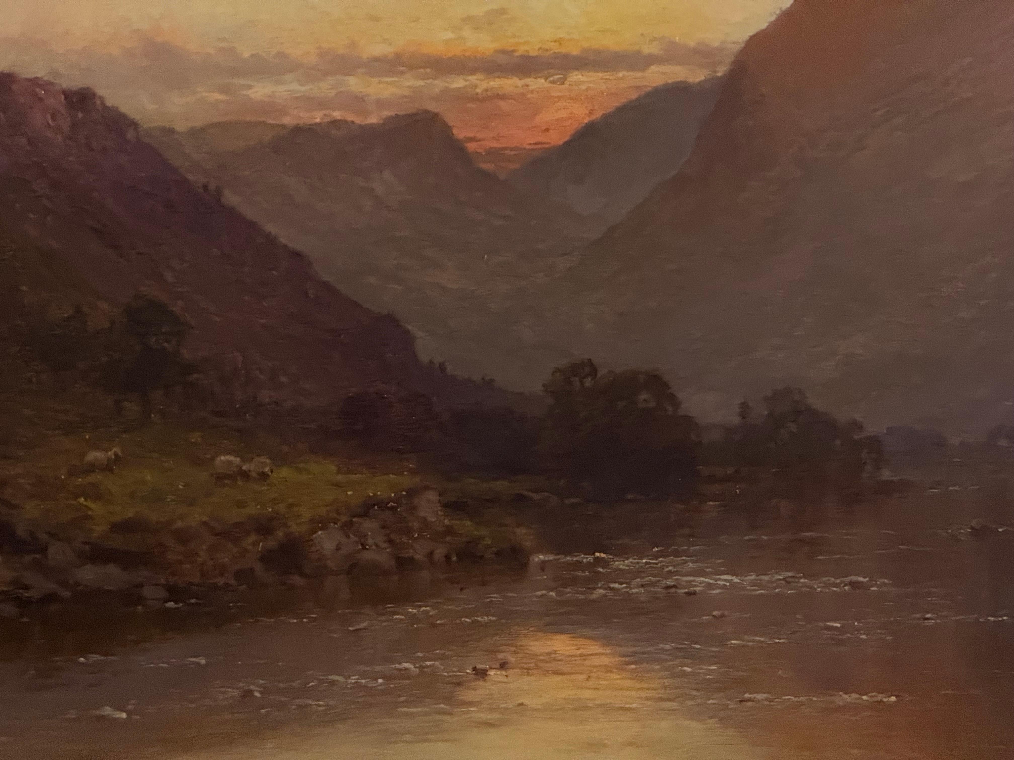Dunkeld, Perth - Painting Naturalista de Alfred de Breanski Sr.