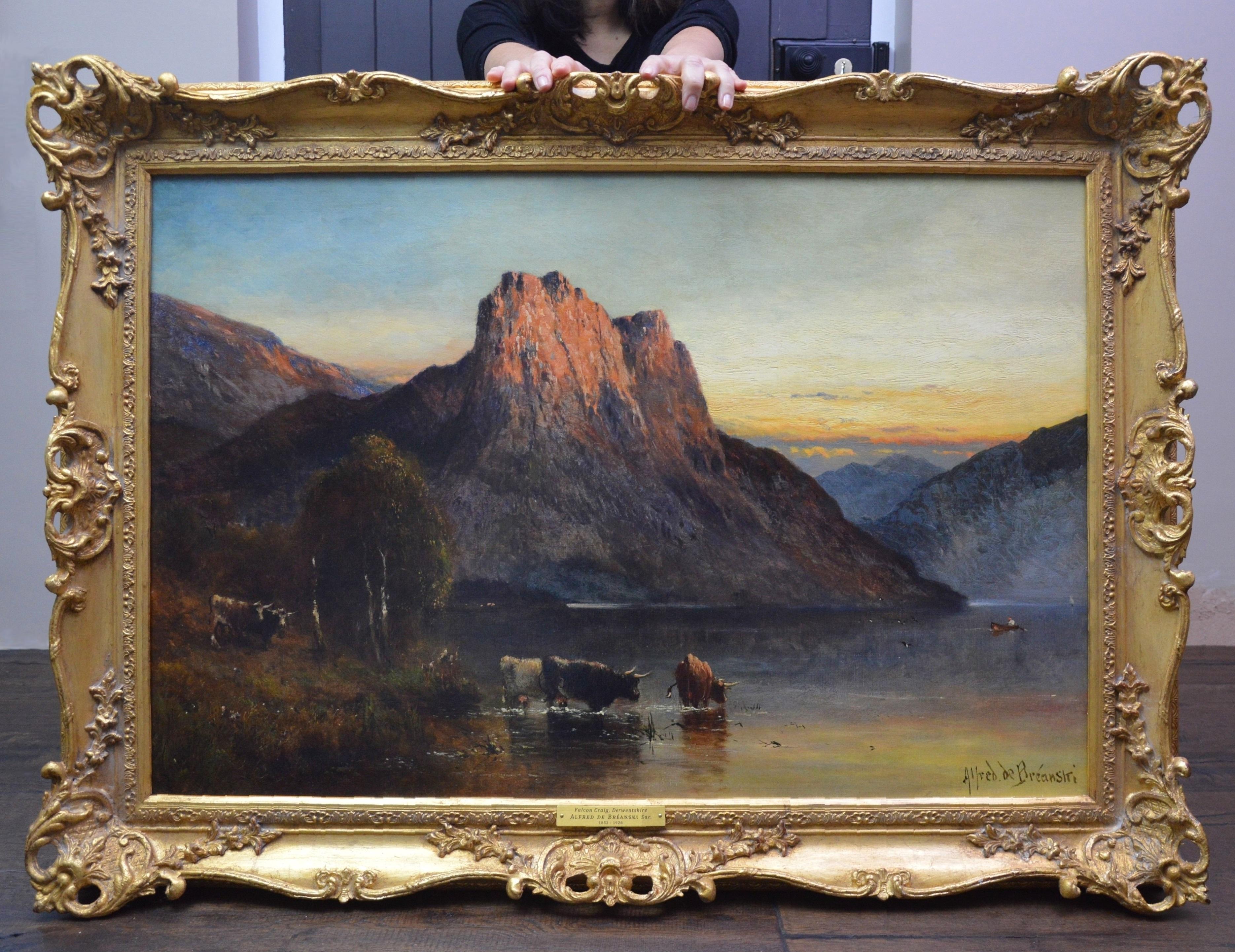 value of alfred de breanski paintings