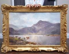 Lochnagar - 19th Century Landscape Oil Painting of the Scottish Highlands 