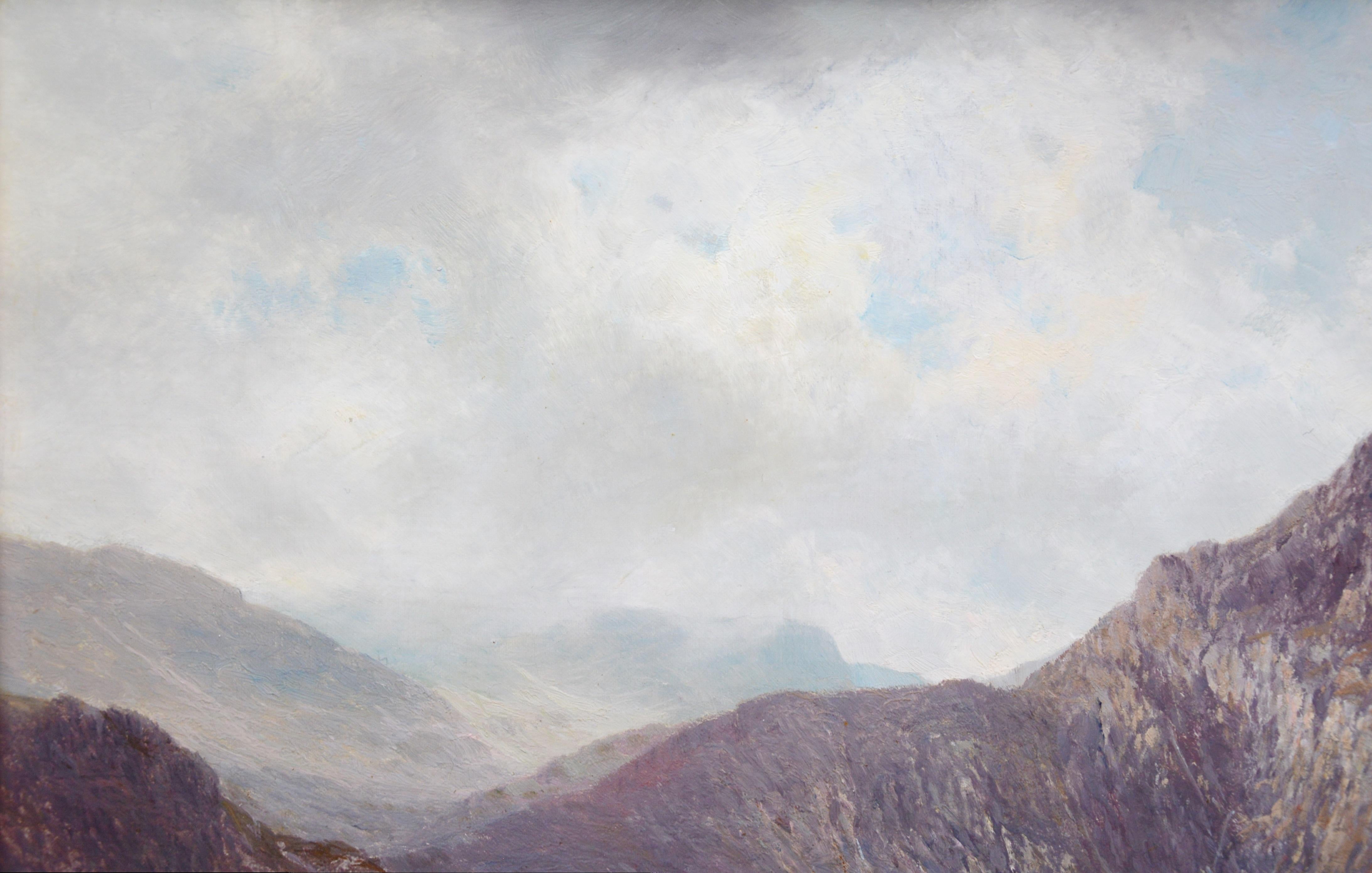 Lochnagar - 19th Century Landscape Oil Painting of the Scottish Highlands 3