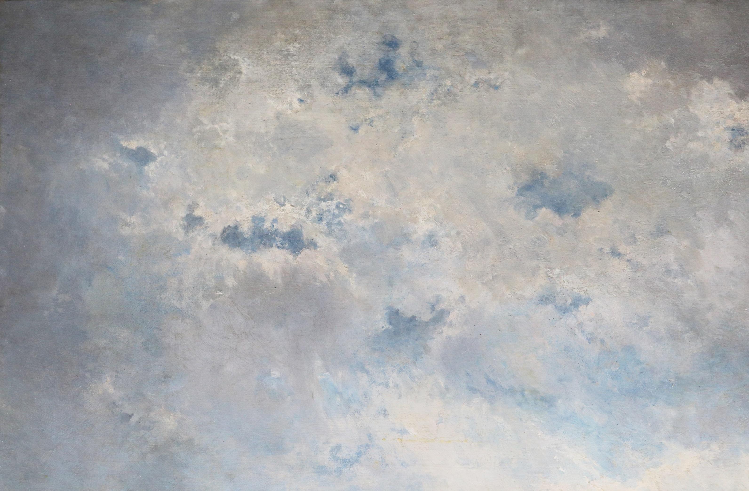 Morecambe Bay - Großes Ölgemälde aus dem 19. Jahrhundert Royal Academy Exhibition 1877 im Angebot 2