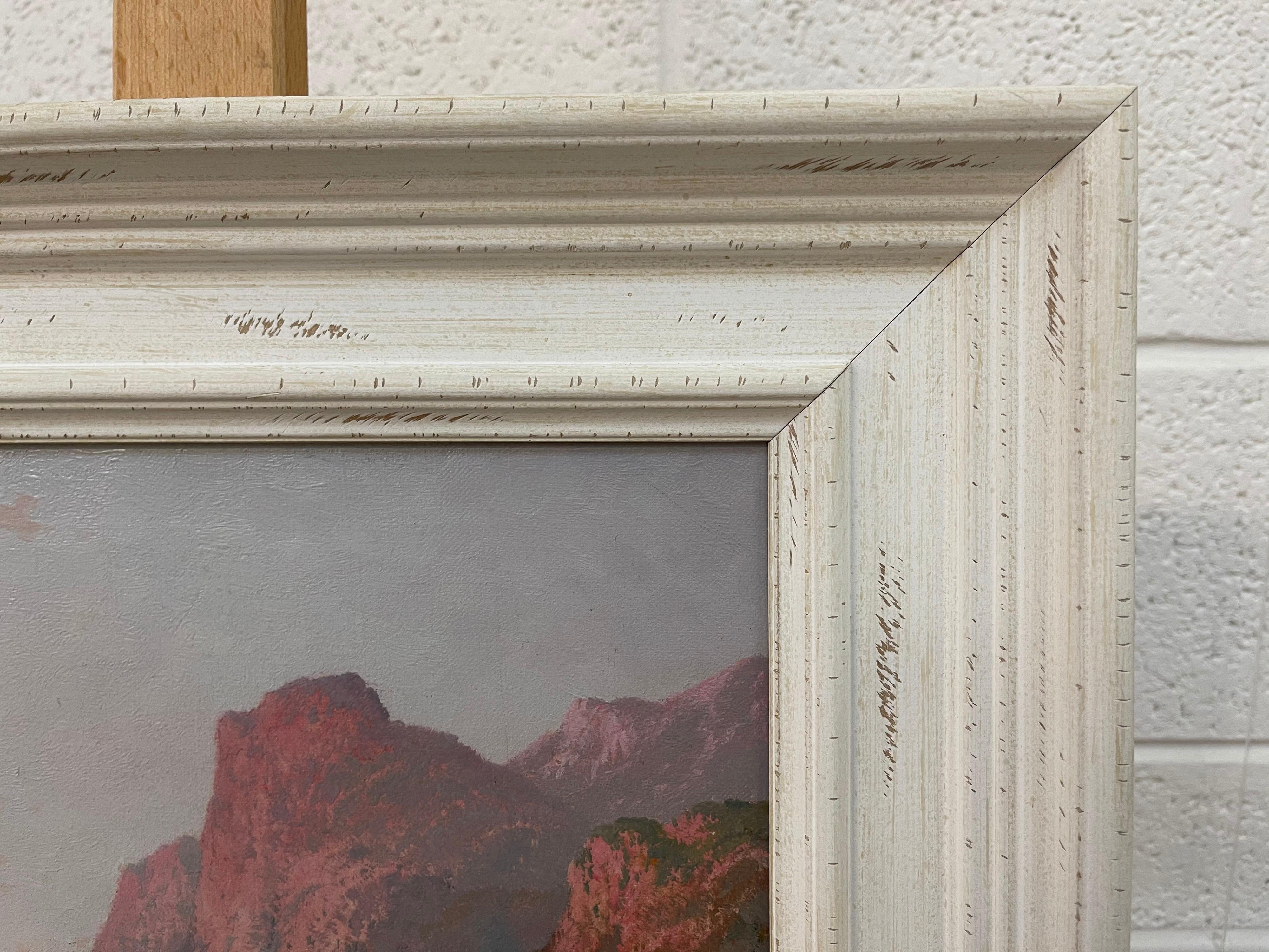Mountain Landscape Painting of Scottish Highlands by 19th Century British Artist 4
