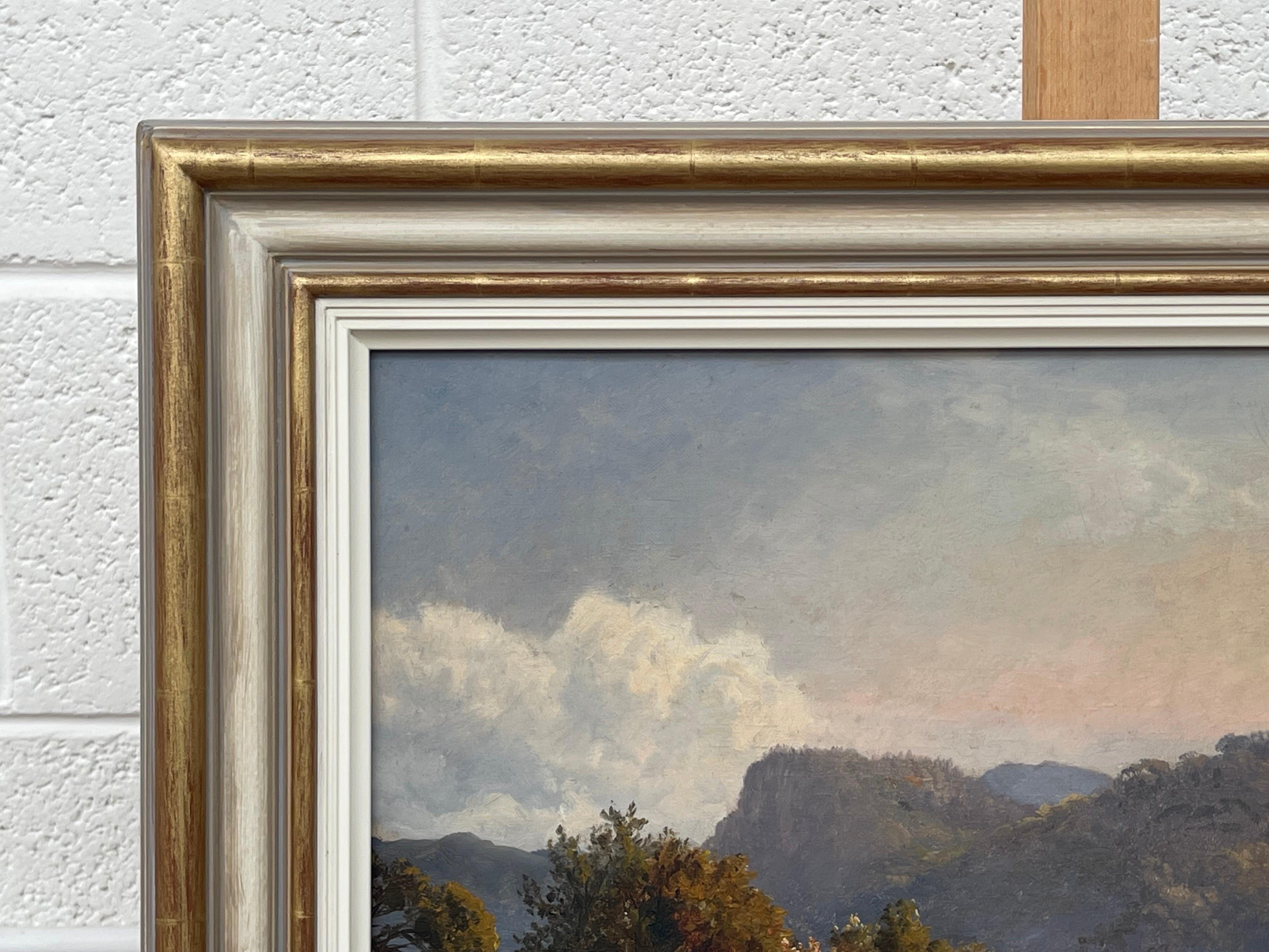 Paisaje fluvial de las Tierras Altas de Escocia pintado por un artista británico del siglo XIX en venta 3