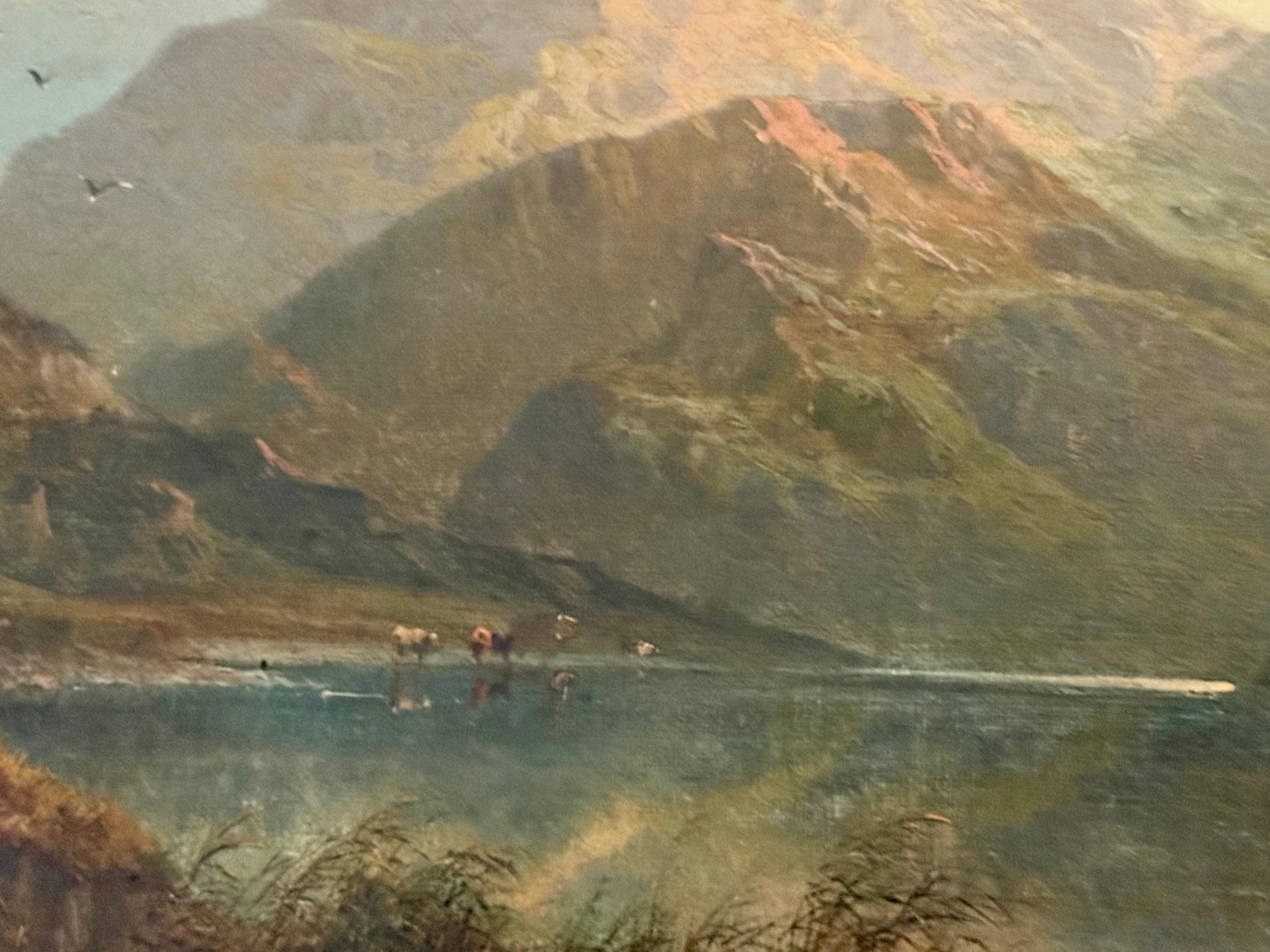 Triptych: Three Highland Mountain and River Views, 1871 For Sale 5