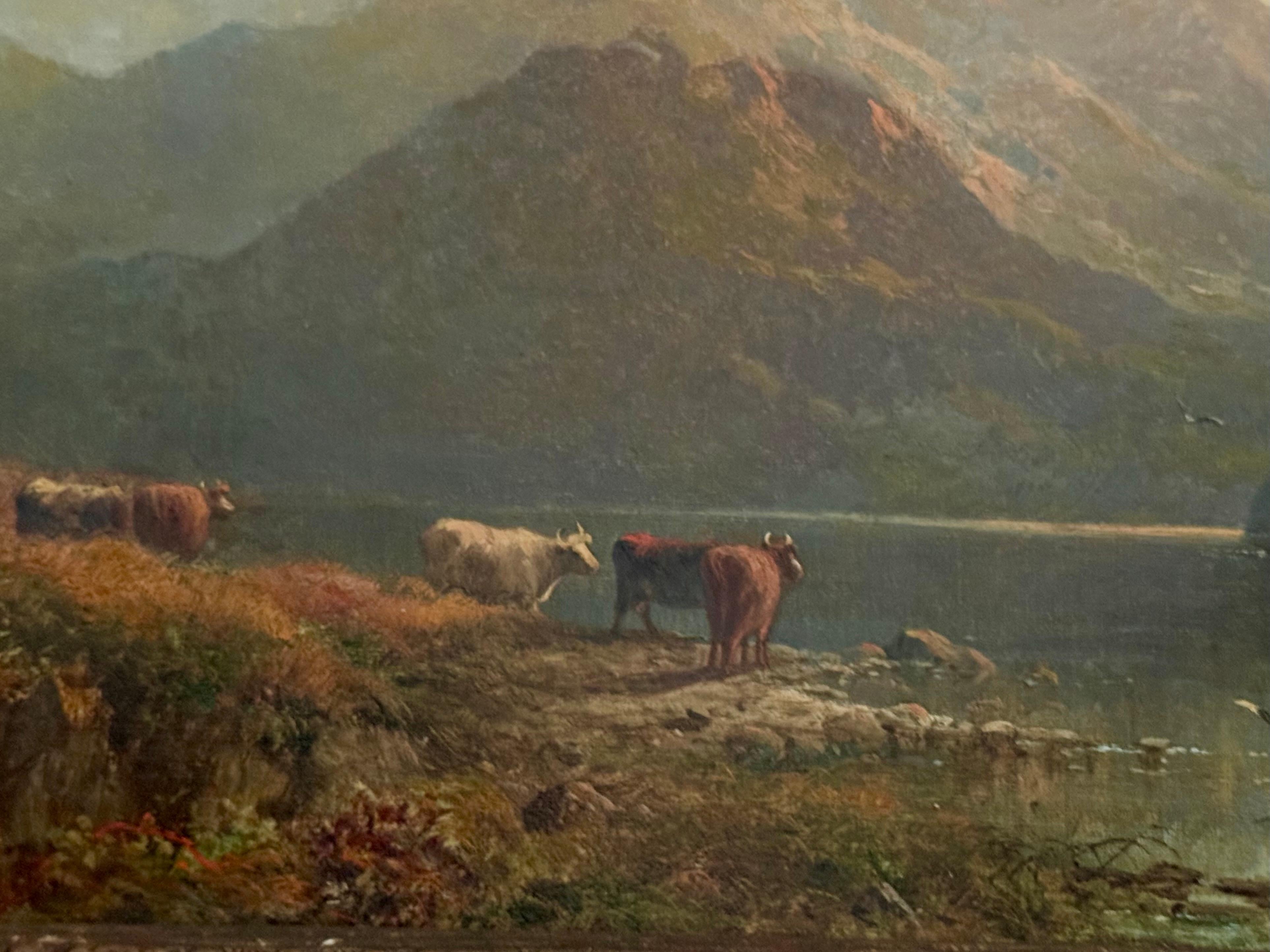 Triptych: Three Highland Mountain and River Views, 1871 For Sale 6