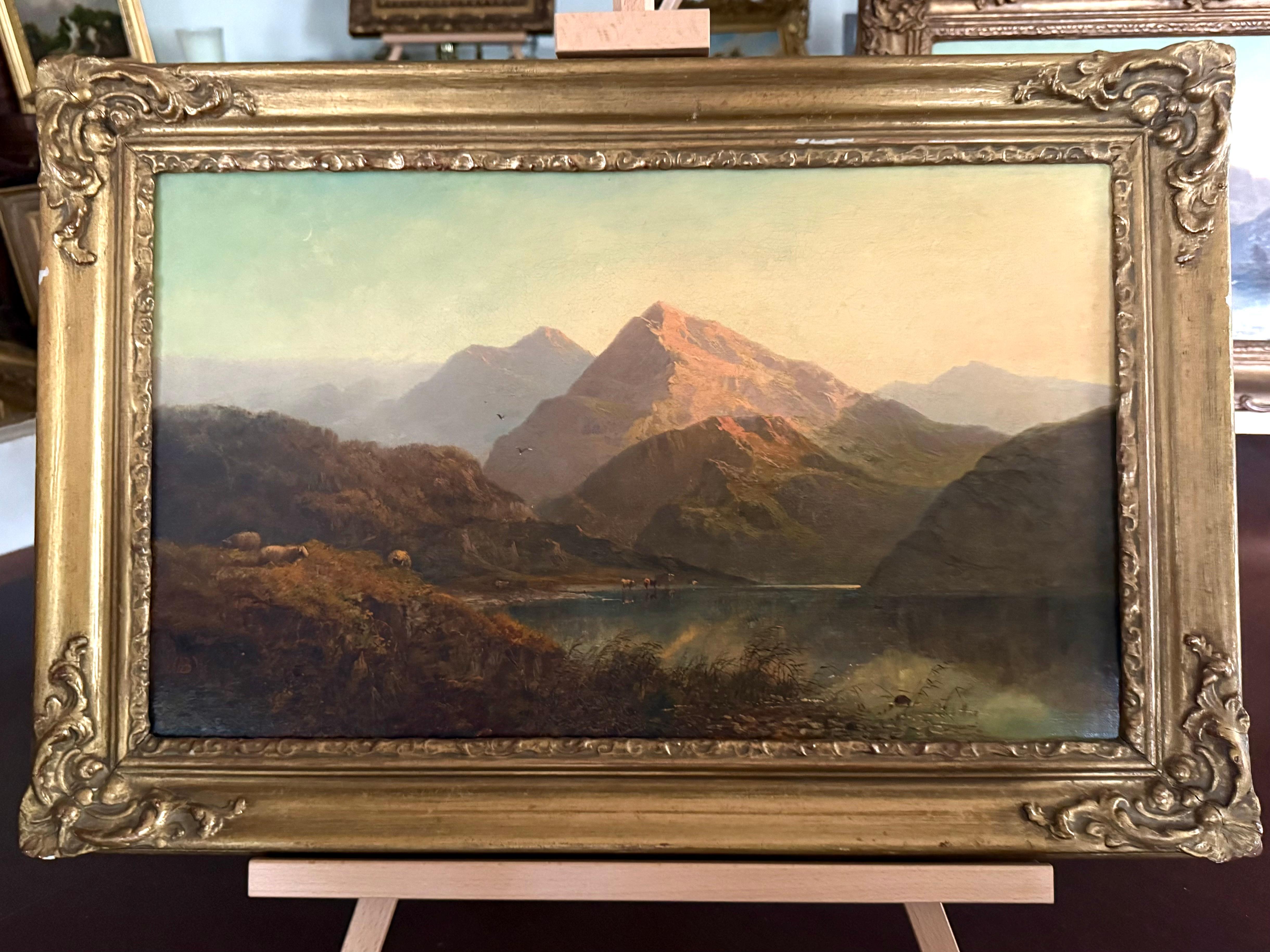 Triptych: Three Highland Mountain and River Views, 1871 For Sale 7