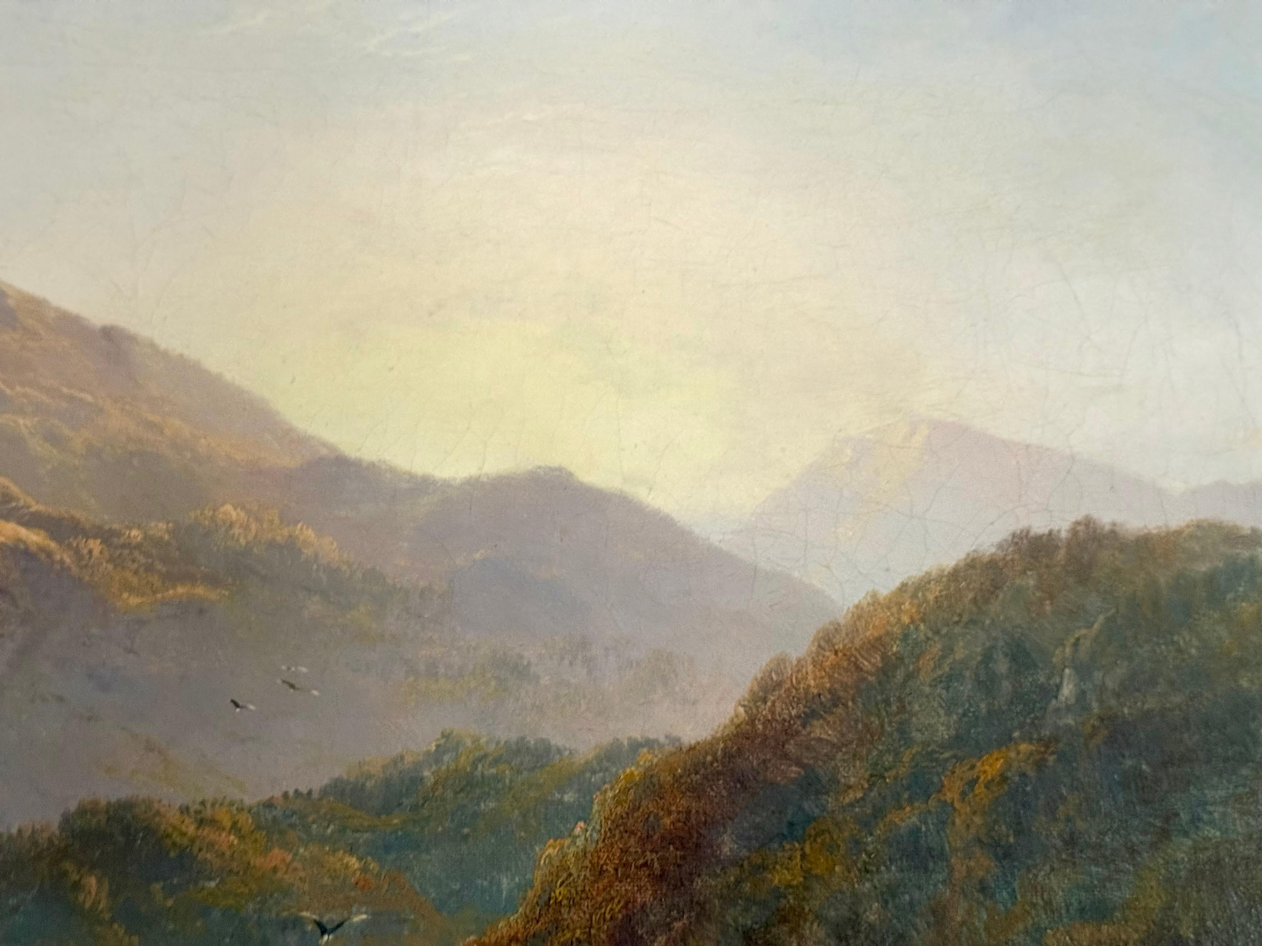 Triptych: Three Highland Mountain and River Views, 1871 For Sale 8