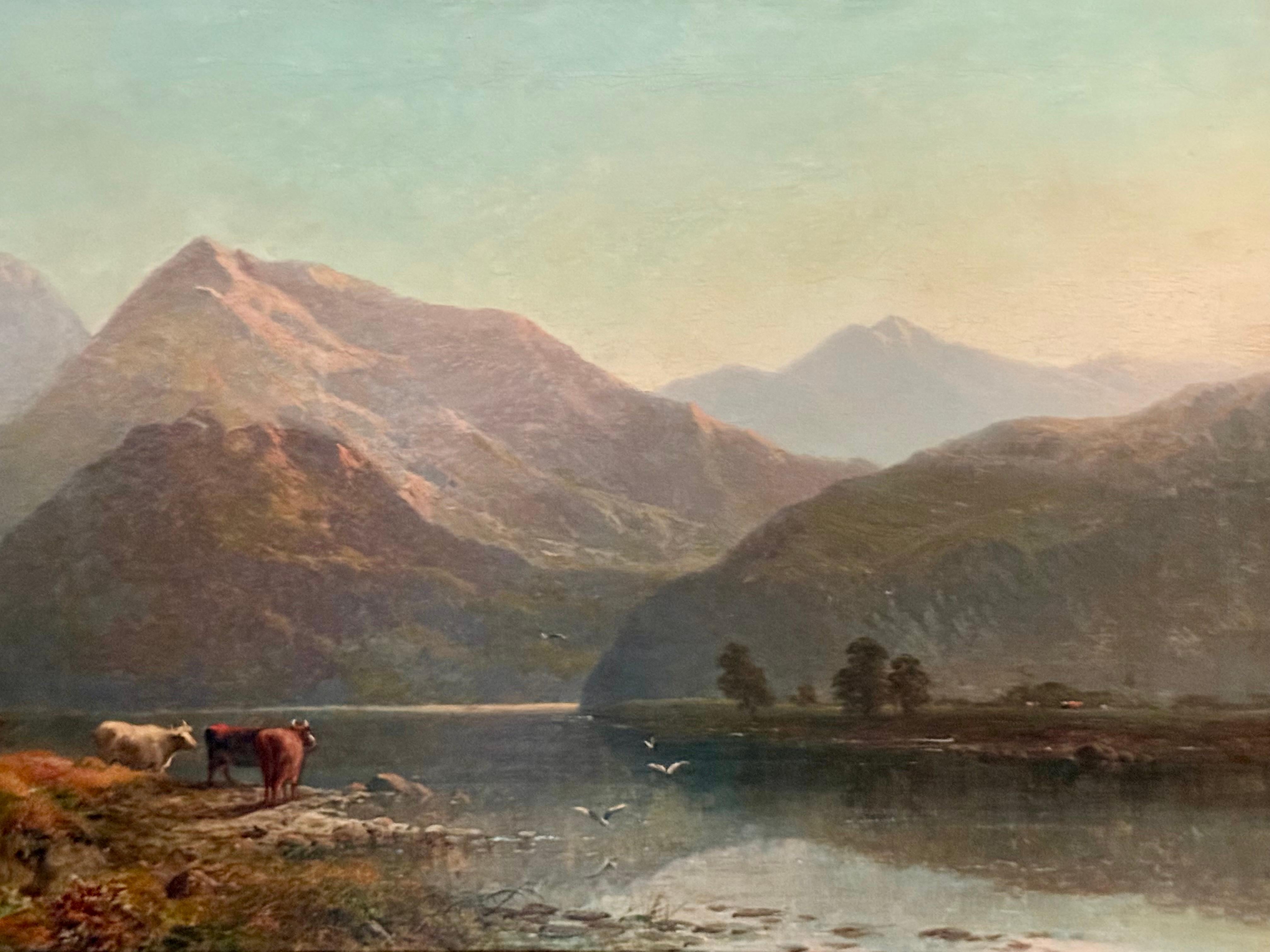 Triptych: Three Highland Mountain and River Views, 1871 For Sale 9