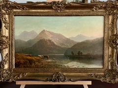 Triptych: Three Highland Mountain and River Views, 1871