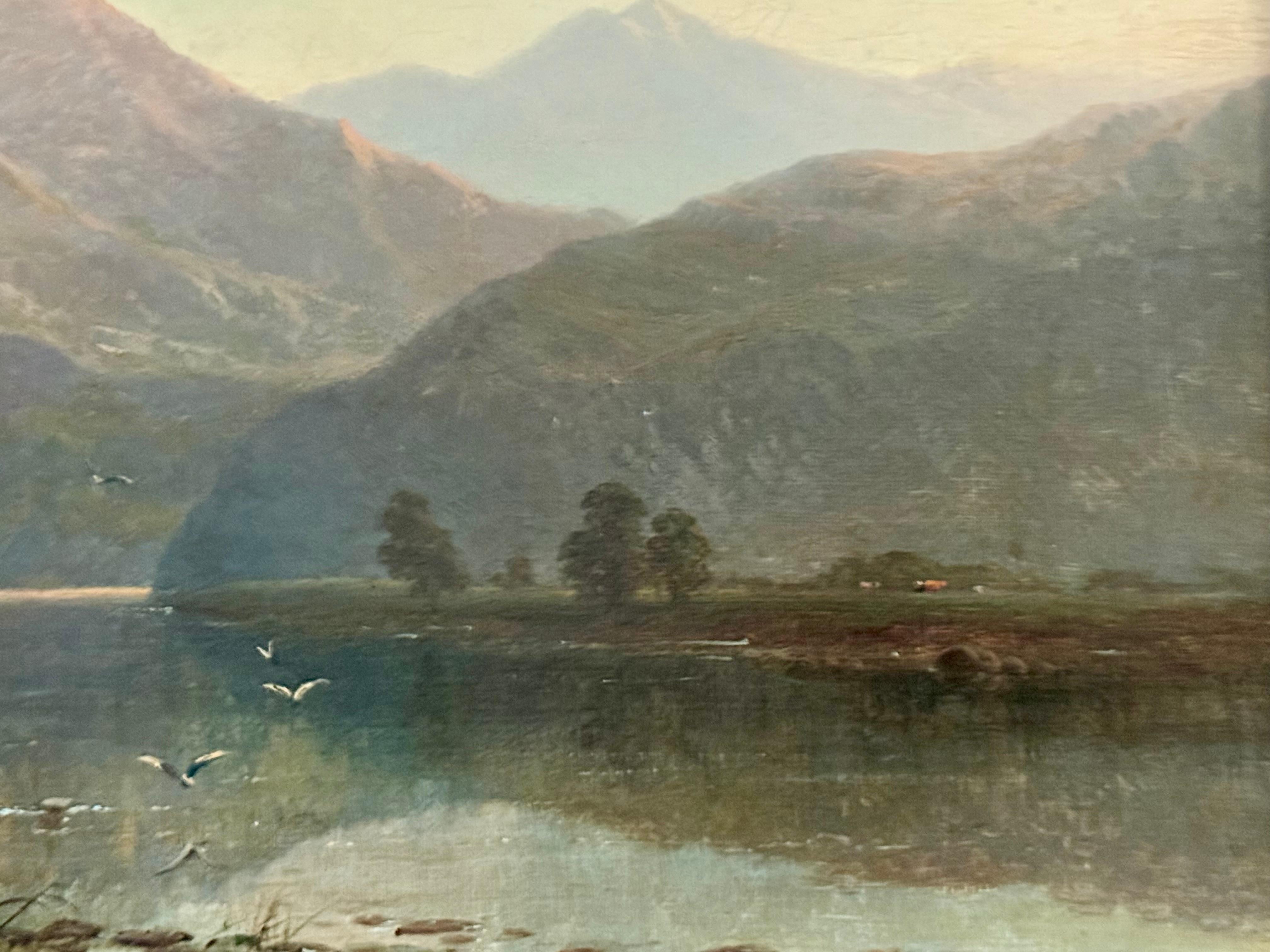 Triptych: Three Highland Mountain and River Views, 1871 For Sale 2
