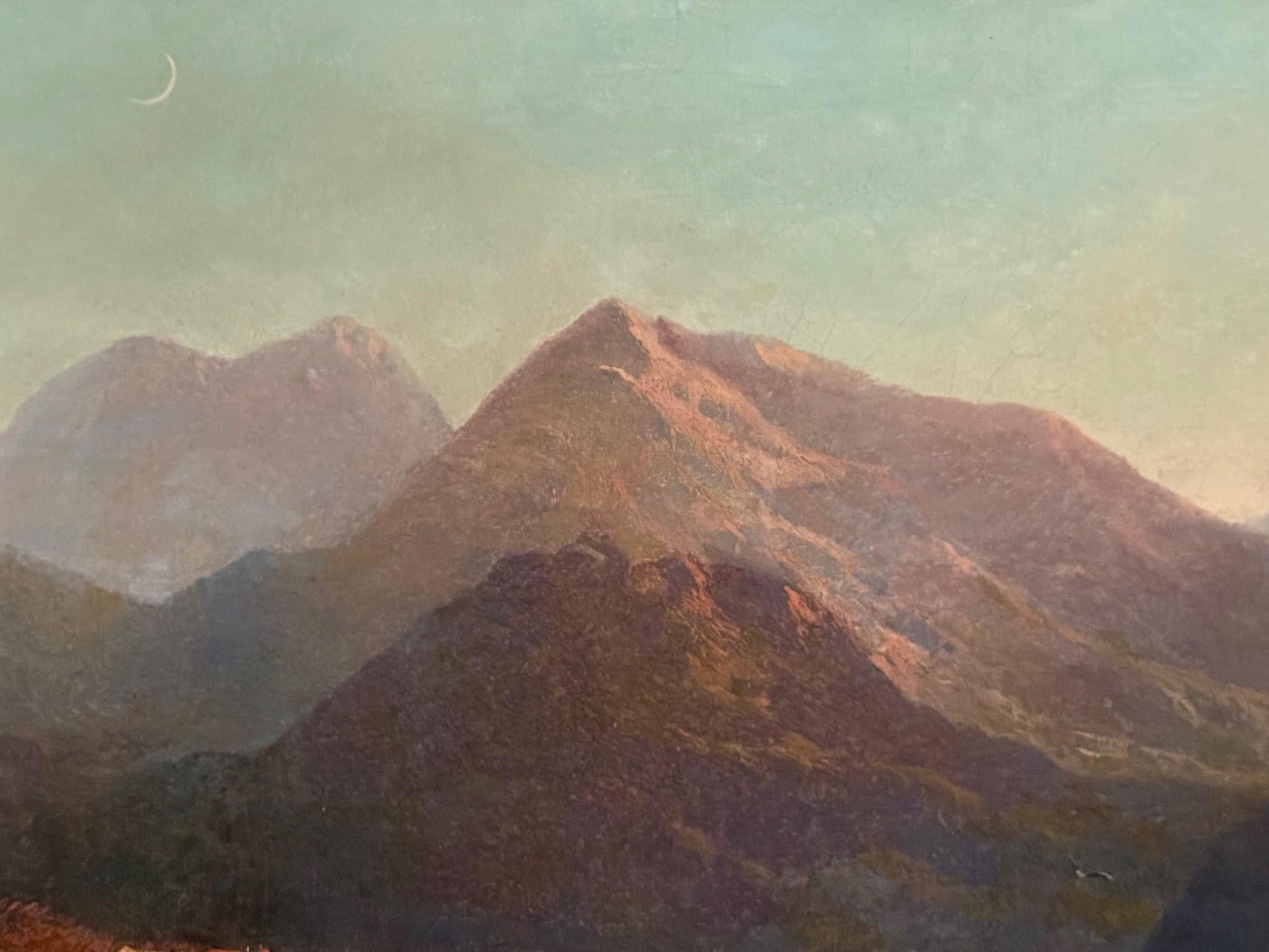 Triptych: Three Highland Mountain and River Views, 1871 For Sale 4