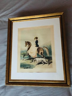 The Horsewoman and her Greyhound (La cavalière et son lévrier)
