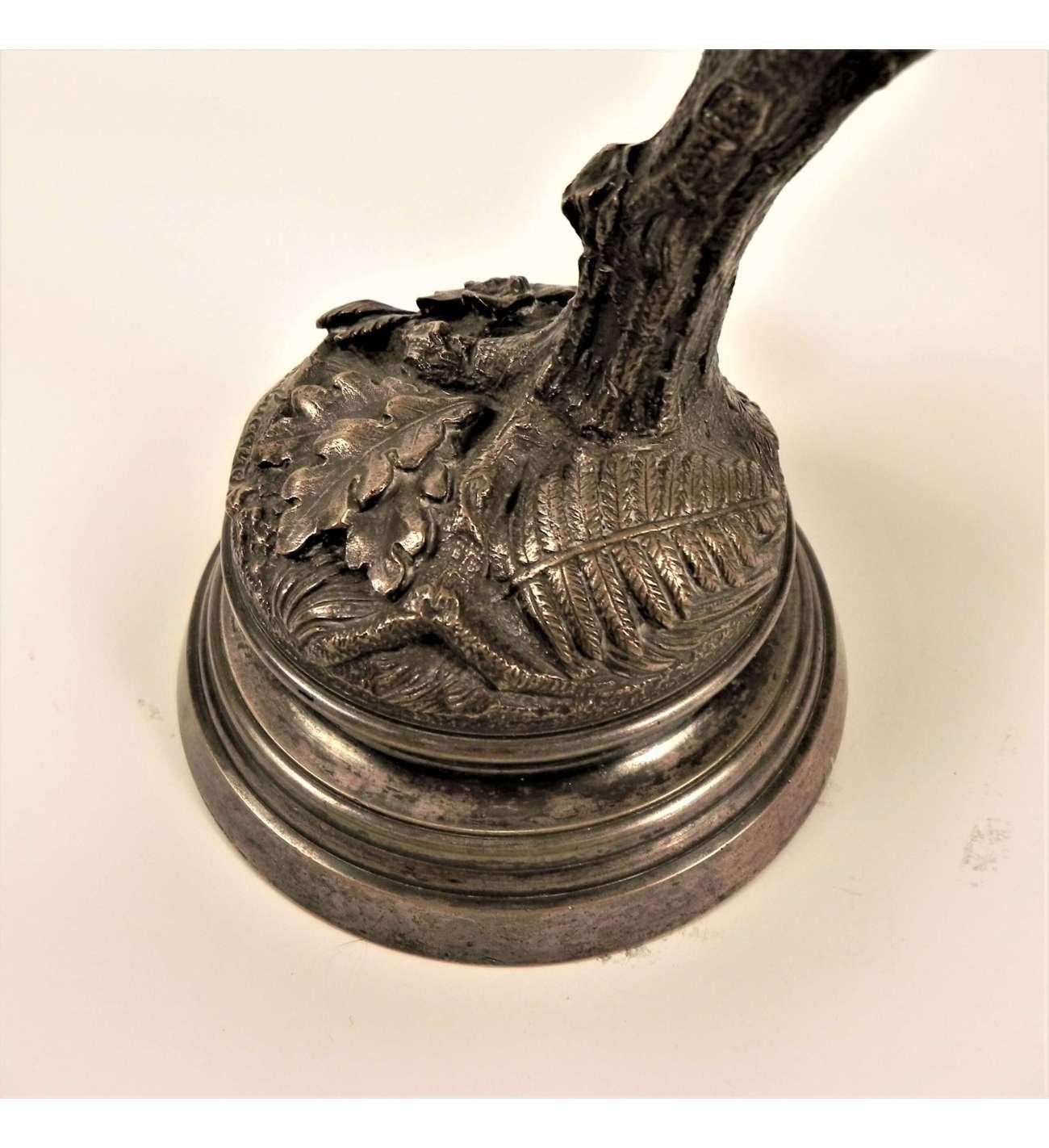Fonte en bronze, Huppe arrangeant ses plumes par Alfred Dubucand  (1828-1894) en vente 5