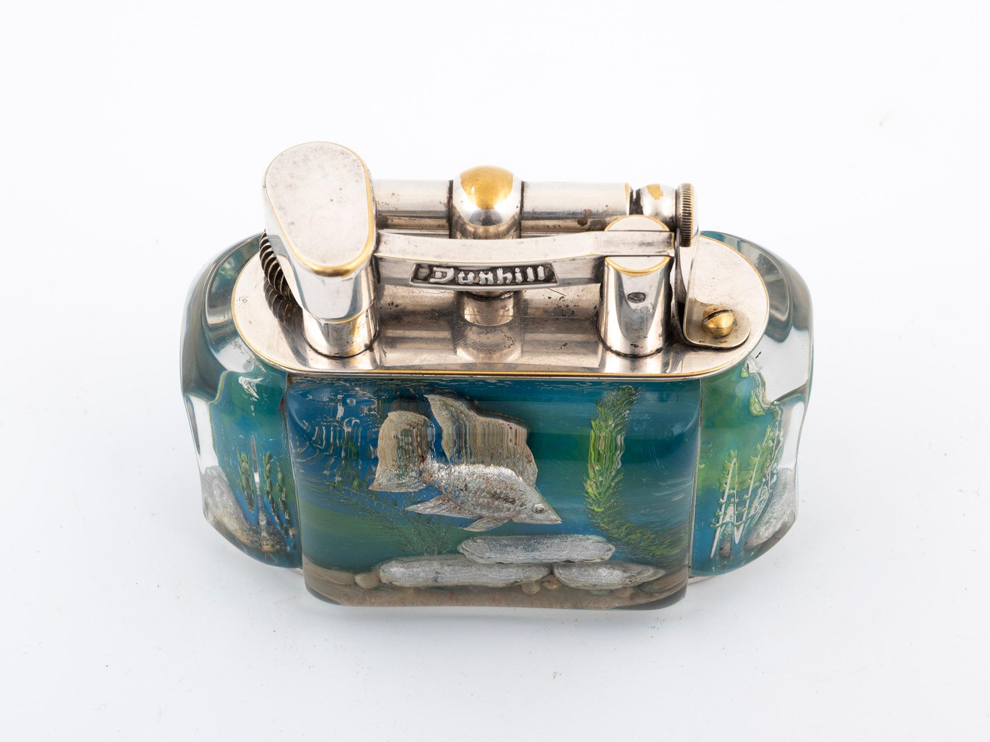 British Alfred Dunhill Aquarium Lighter