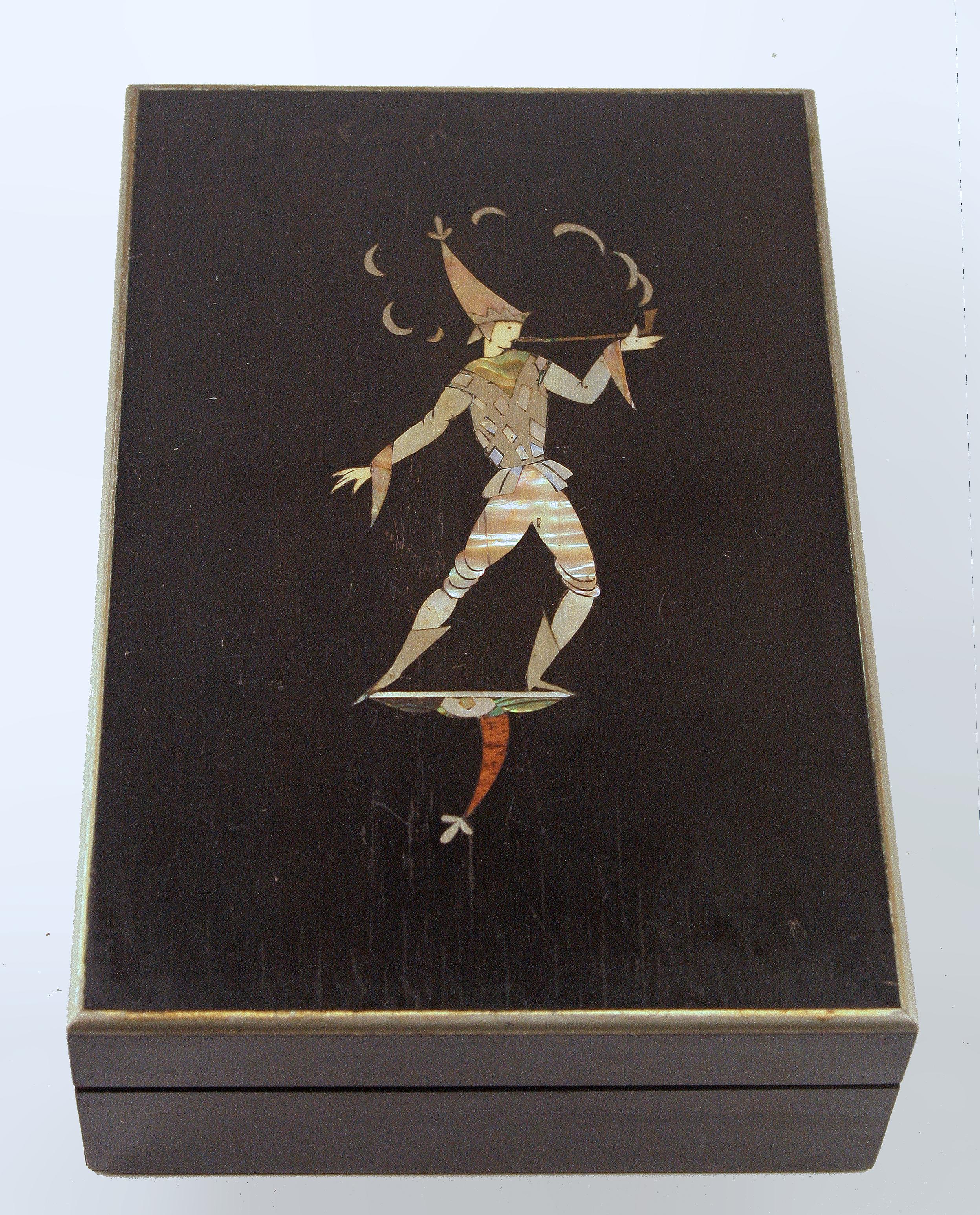 Anglais Boîte à cigares Art déco Alfred Dunhill en vente
