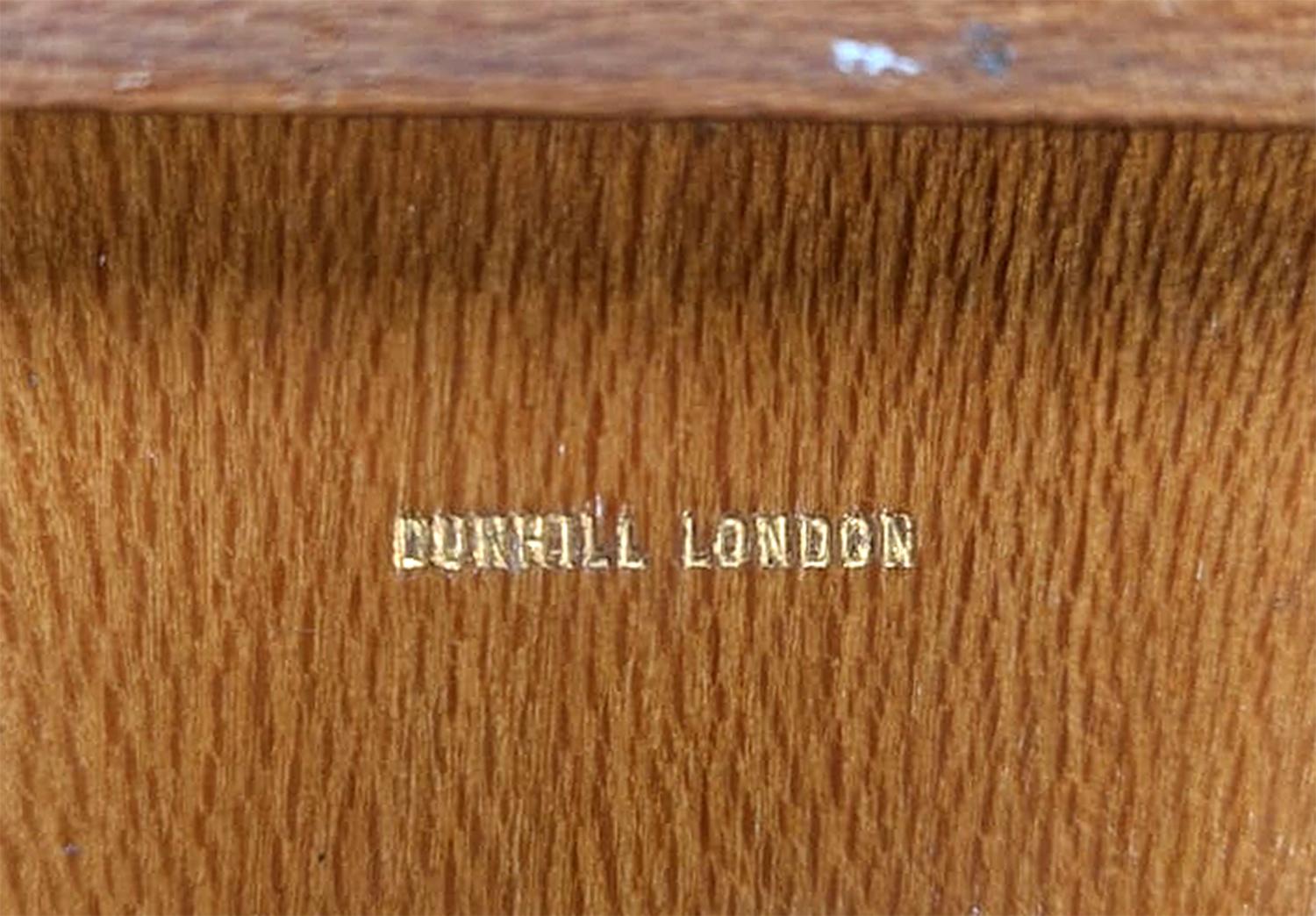 Début du 20ème siècle Boîte à cigares Art déco Alfred Dunhill en vente