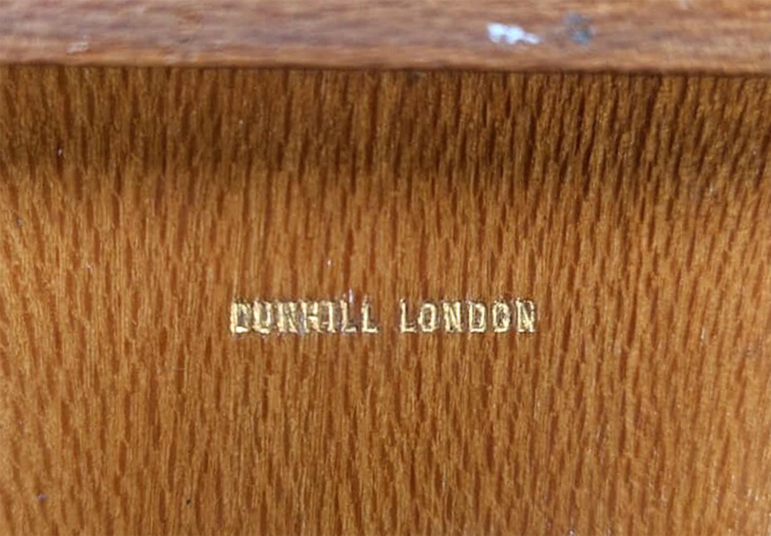 Alfred Dunhill Art-déco-Zigarrenkistenschachtel im Zustand „Gut“ im Angebot in Buenos Aires, Argentina