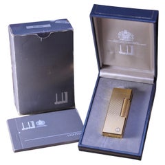 Alfred Dunhill Briquet Rollagas Cigarette Lighter with Original Box and Papers