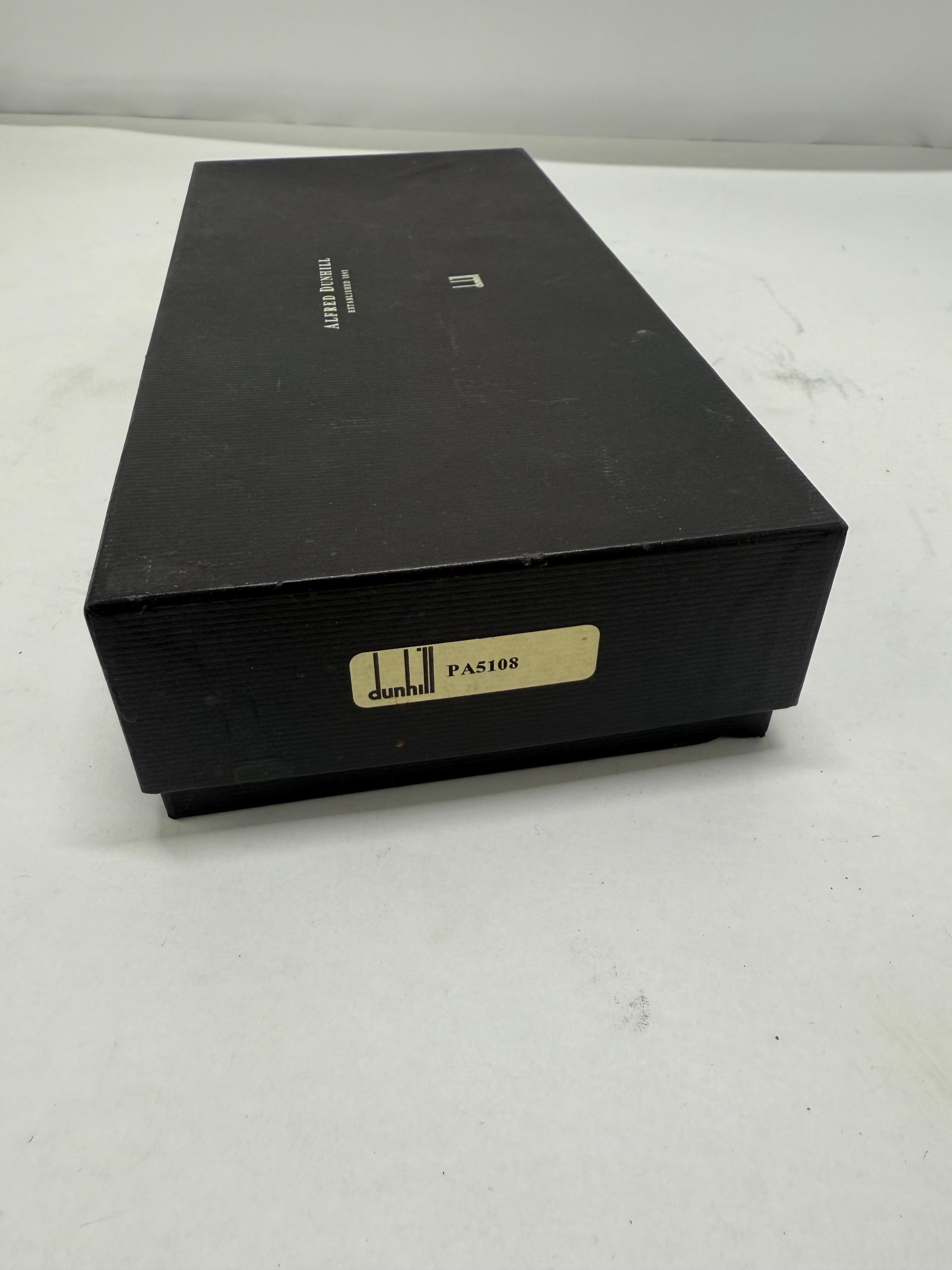 Alfred Dunhill Ovaler Aschenbecher aus geschliffenem Kristall mit Originalverpackung im Angebot 2